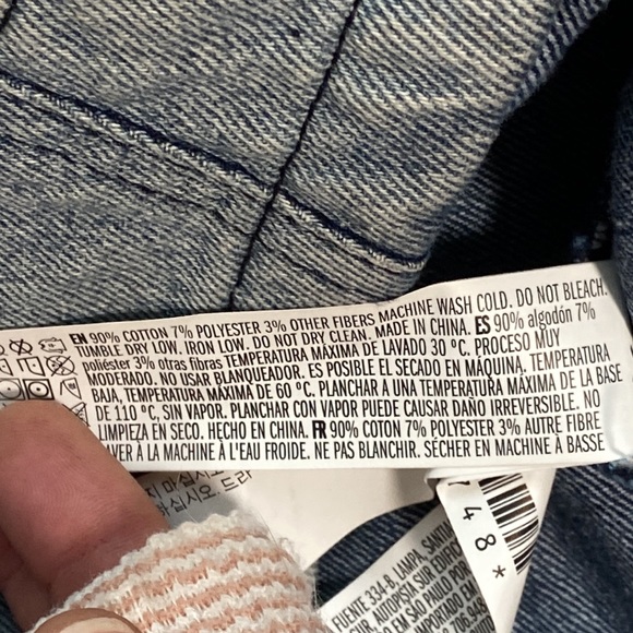 Forever 21 Denim Jacket Men Size Medium - Picture 8 of 12